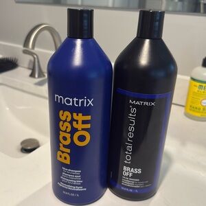 Biolage matrix brass off shampoo and conditioner bundle